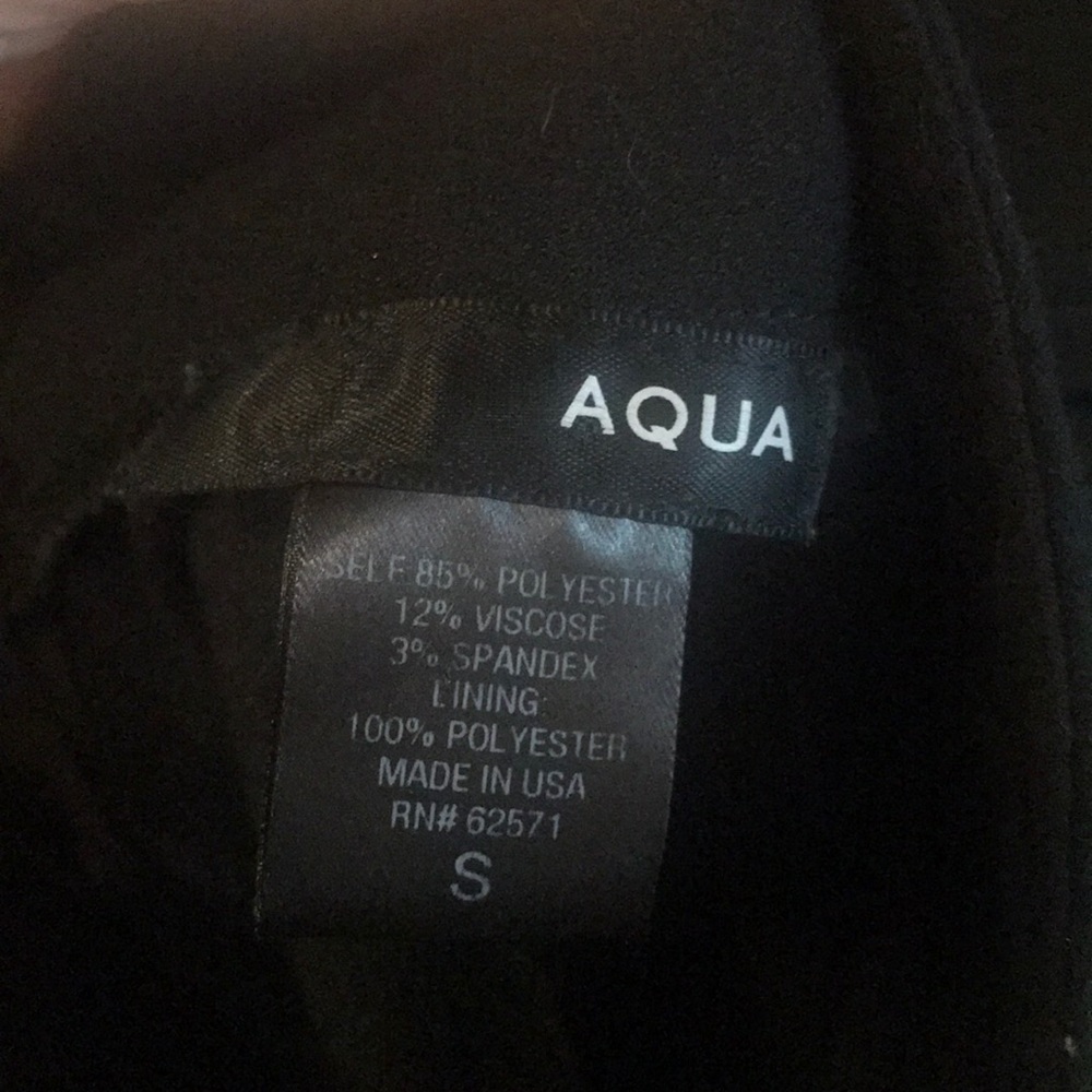 Aqua Bloomingdales Black Skort